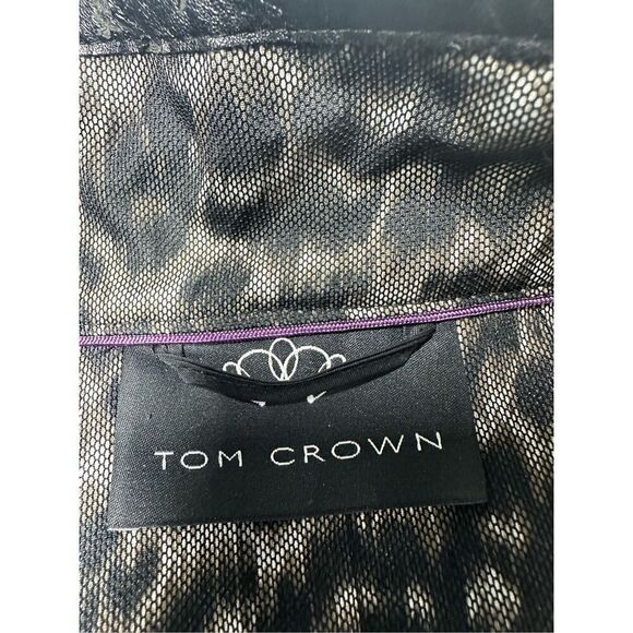Tom Crown Women’s Bohemian Leopard Print Vest Size 14 See Description - Picture 12 of 13